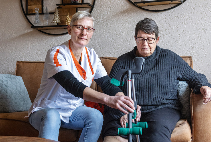 Vrijheid dankzij de aantrekhulp